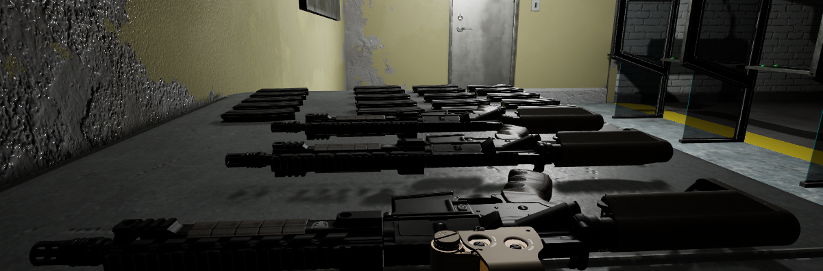 VR Shooting Game Modes Screenshot