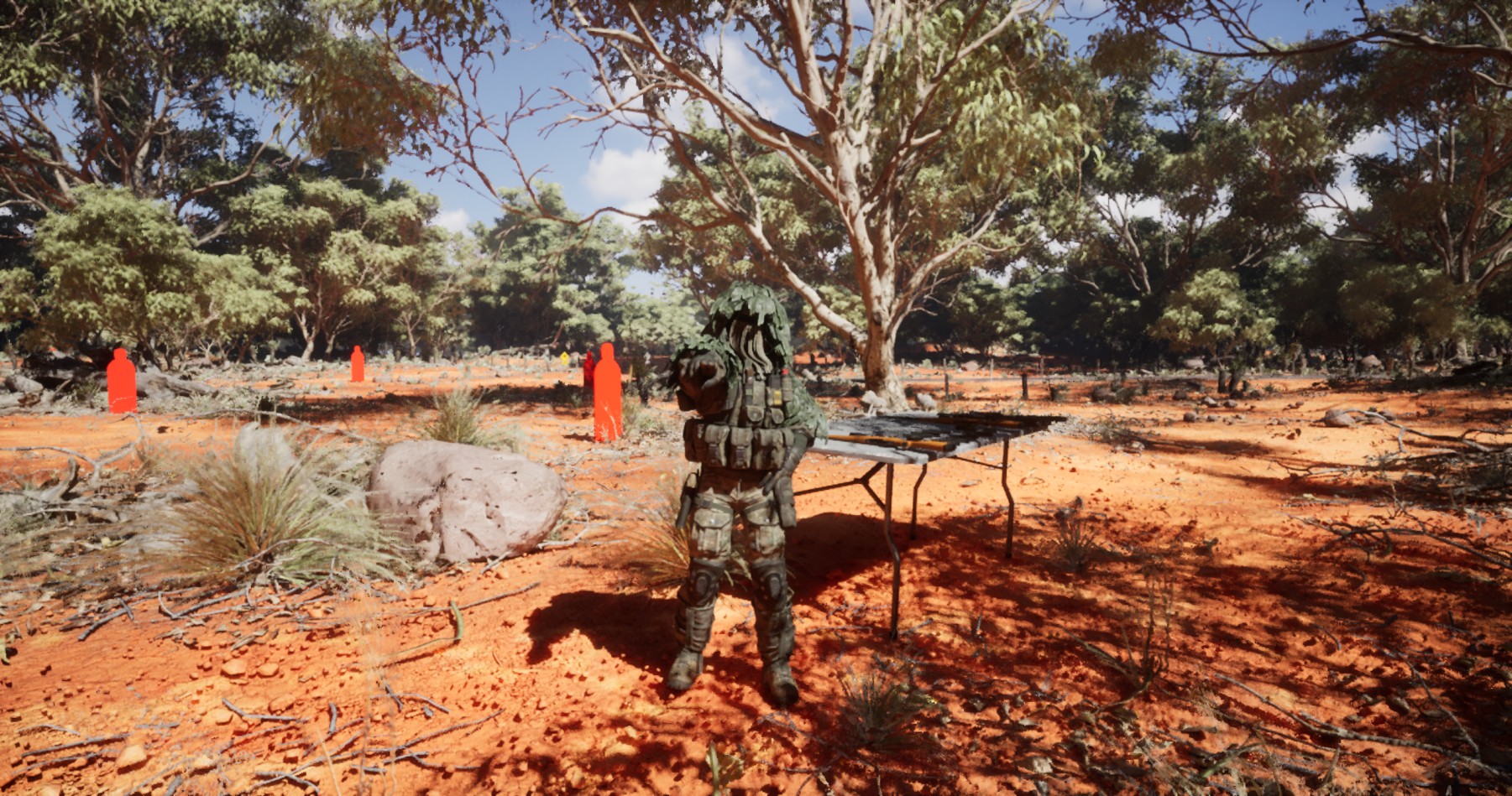 VR Shooting Game Modes Character