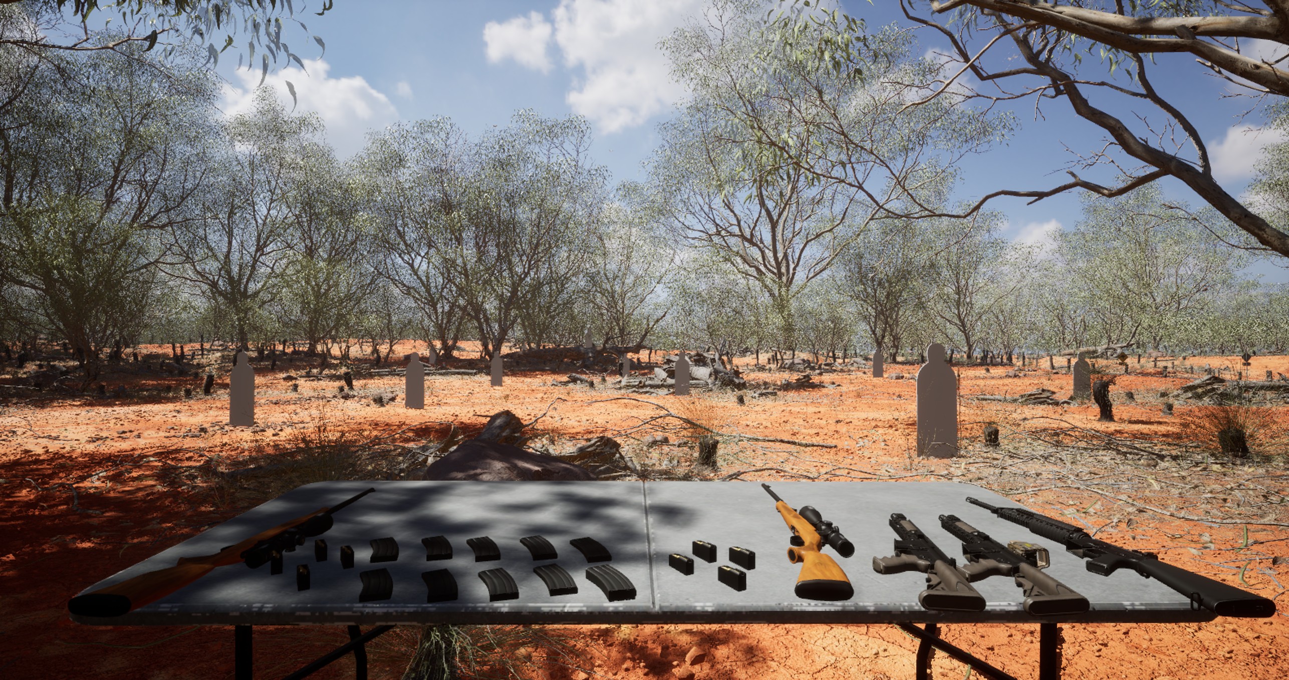 VR Shooting Game Modes Open Range